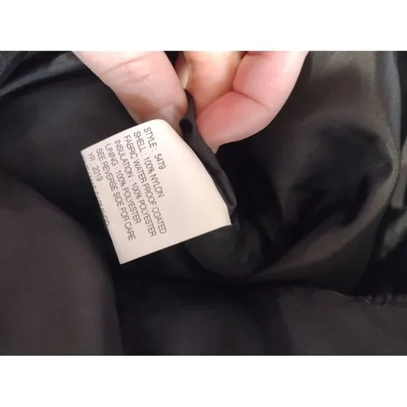 Sport essentials kids black snow overalls size 8 - Picture 5 of 5